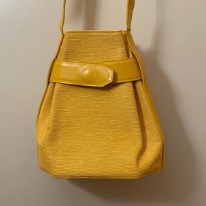 Yellow Shoulder Handbag